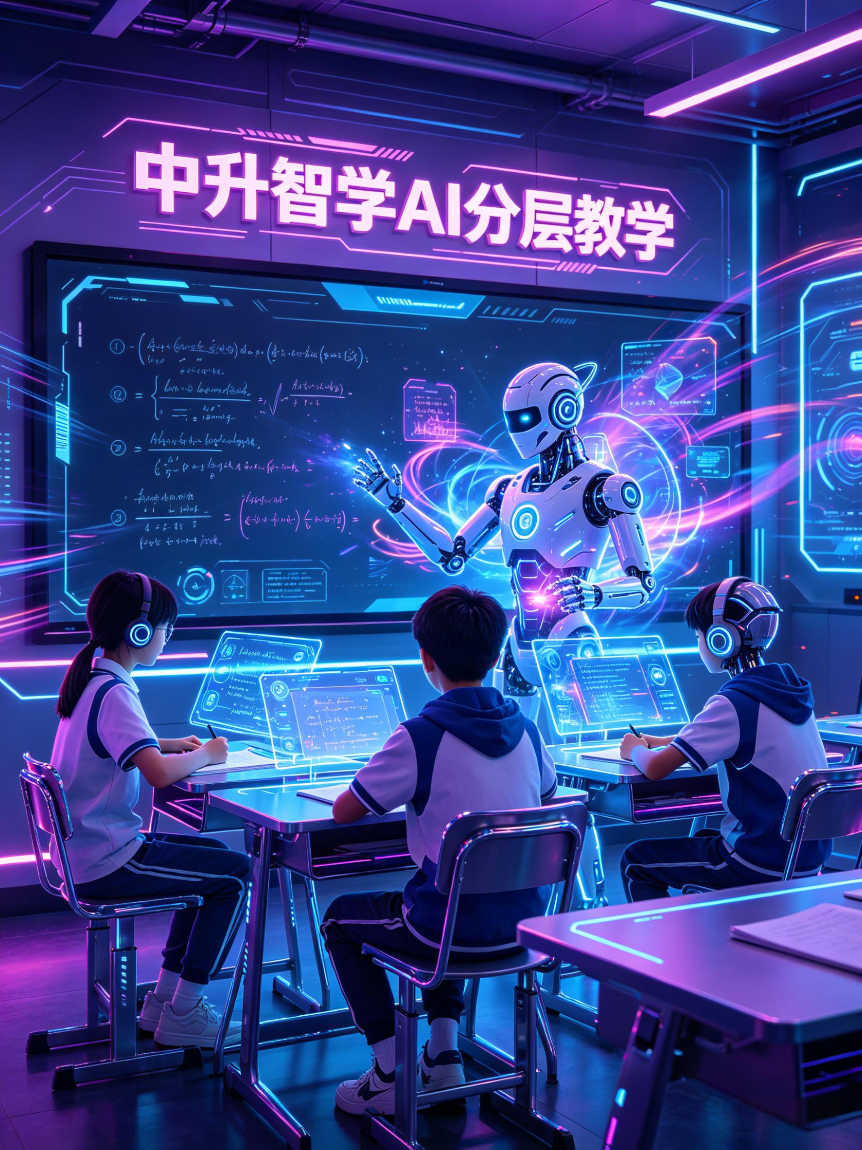 初中全科学习：AI 分层教学，让中等生提分、尖子生拔尖