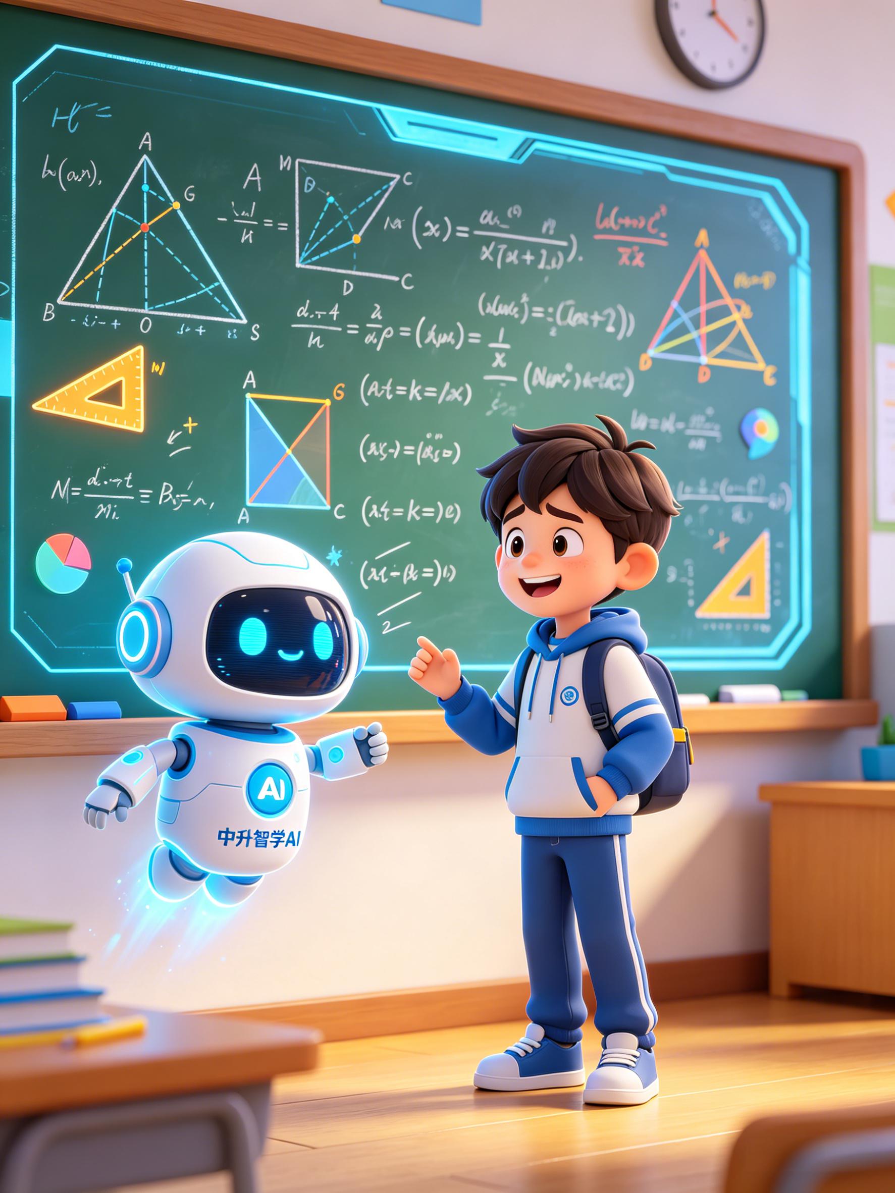 初中数学：AI 拆解难点，从 “怕数学” 到 “爱数学”